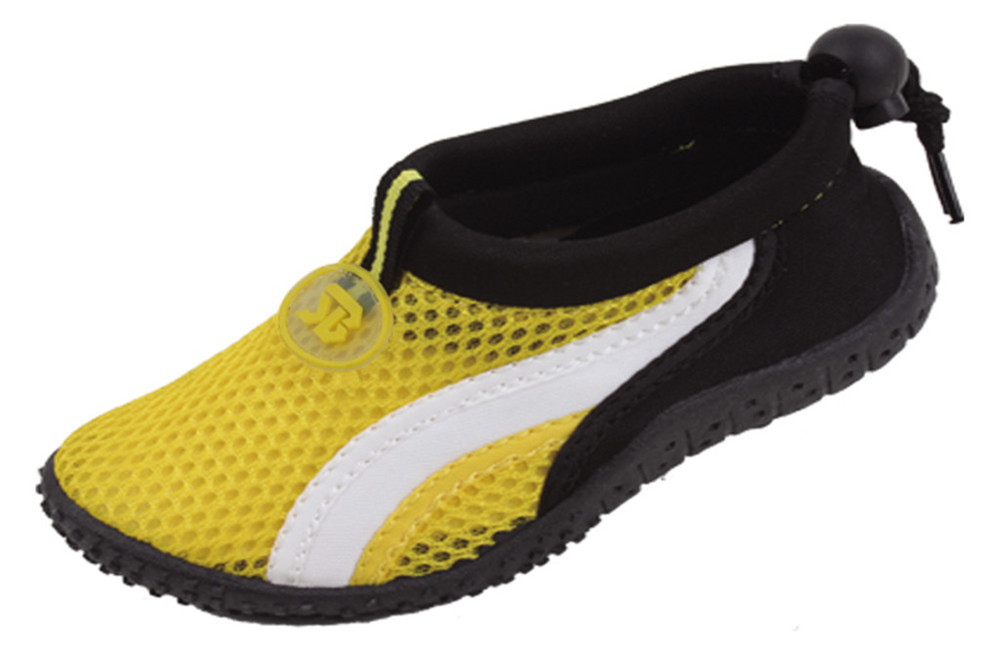 StarBay Kids Athletic Beach \u0026 Pool Water Shoes, Aqua Socks with Cord Toggle
